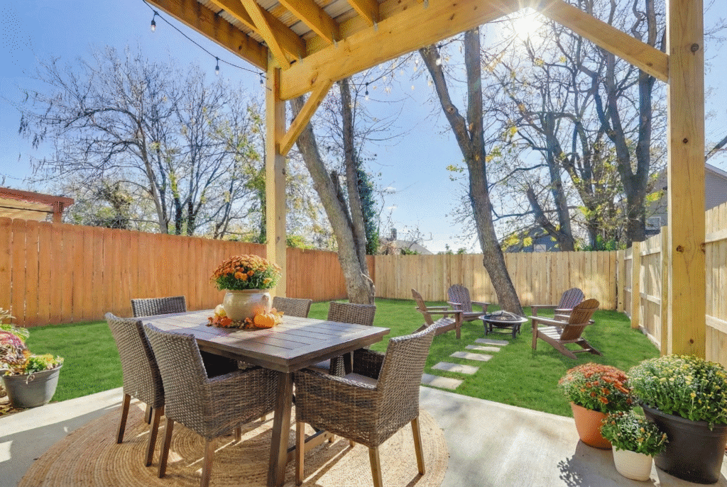 Rear Patio